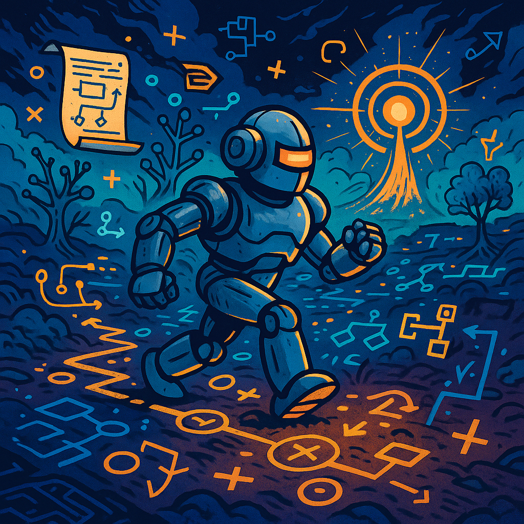 Programming Intelligence: Using Symbolic Rules to Steer and Evolve AI